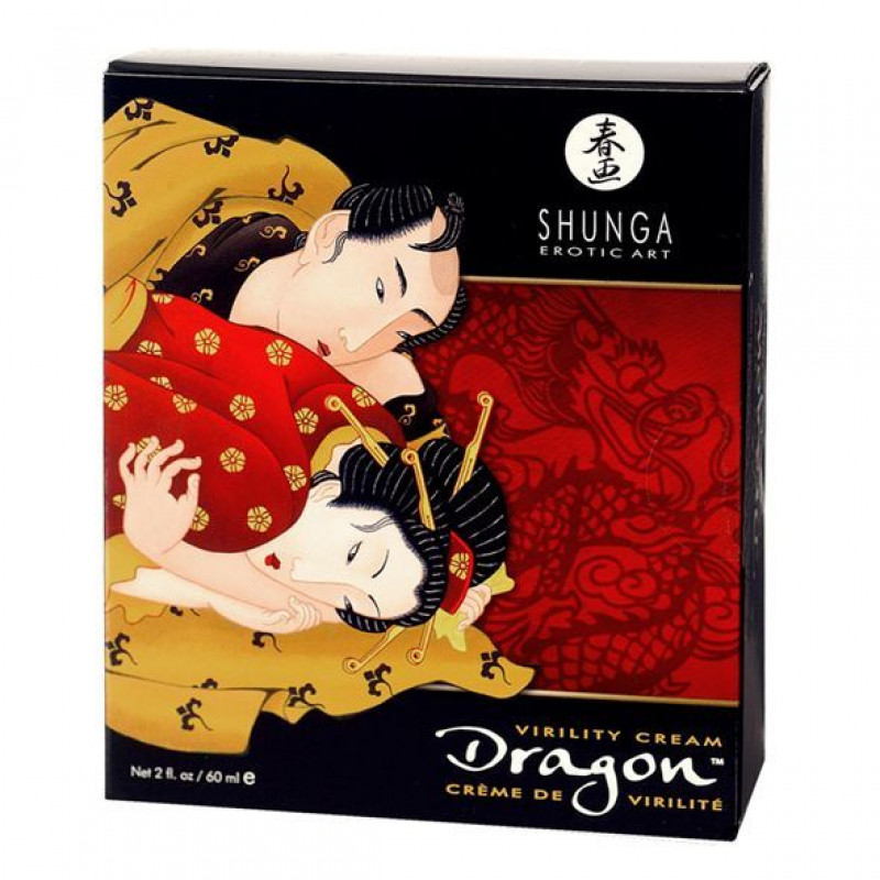 Упаковка стимулювального крему Shunga Dragon Cream
