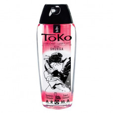 Лубрикант на водной основе Shunga Toko AROMA Sparkling Strawberry Wine 165 мл, без сахара — Keks-Hub