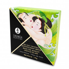 Сіль для ванни Shunga Moonlight Bath – Lotus Flower (75 г), сіль Мертвого моря, ароматичні олії — Keks-Hub