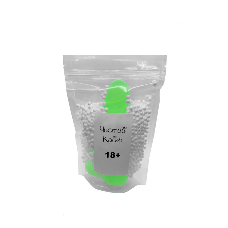 Текстура крафтового мила-члена Green size M Чистий Кайф