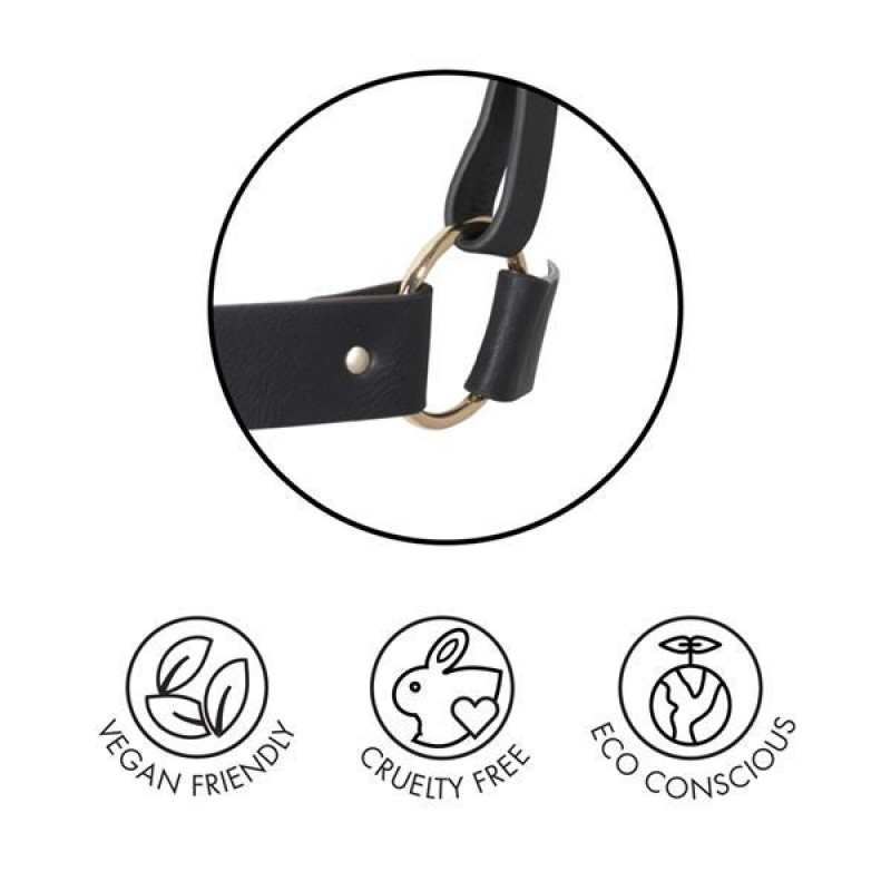 Чокер Bijoux Indiscrets MAZE — Tassel Chocker Black, декоративна китиця