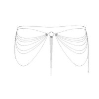 Ланцюжок трусики/ліф Bijoux Indiscrets Magnifique Waist Chain - silver, прикраса на тіло