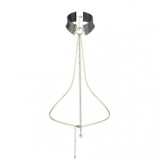 Намисто-комір Bijoux Indiscrets Desir Metallique Collar - Black — Keks-Hub