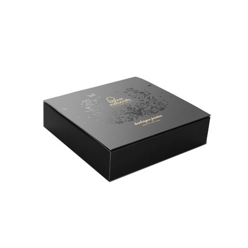 Накладки на груди Bijoux Indiscrets Burlesque GLITTER and BOW - упаковка