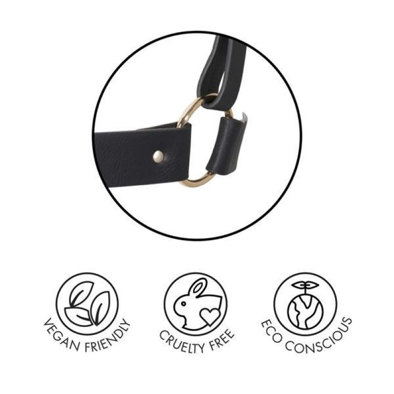 Упаковка портупеї Bijoux Indiscrets MAZE-X Harness Black, елегантна коробка бренду