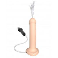 Фалоімітатор Strap-On-Me Cum Flesh, силіконовий, діаметр 3,6 см, для страпона