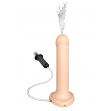 Фалоімітатор Strap-On-Me Cum Flesh, силіконовий, діаметр 3,6 см, для страпона — Keks-Hub