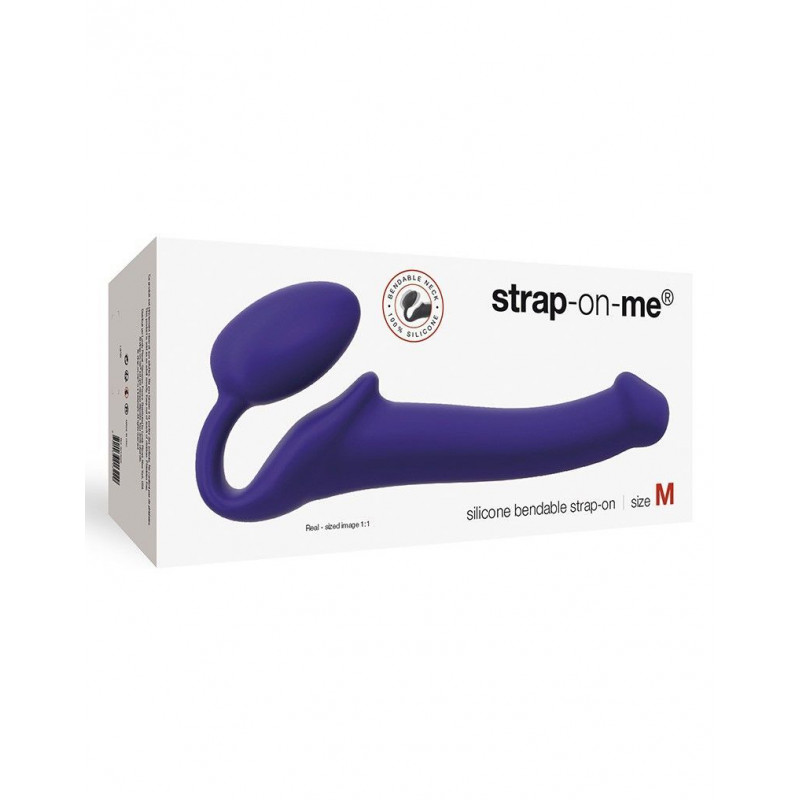 Упаковка безремінного страпона Strap-On-Me Violet M - елегантне та дискретне пакування