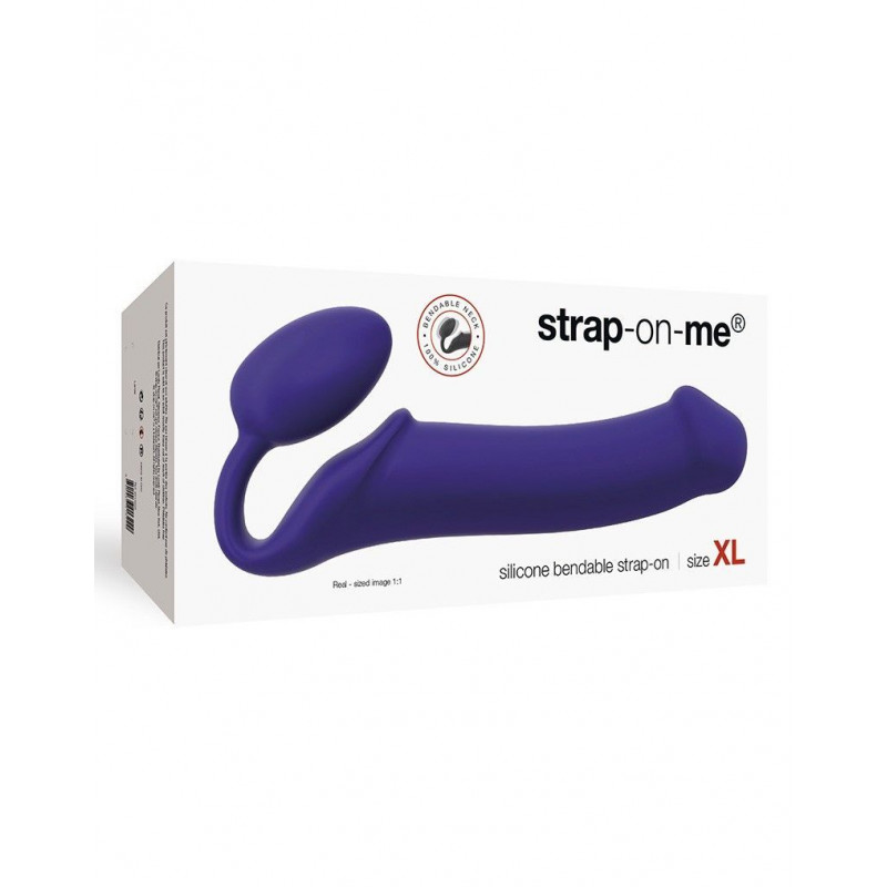 Упаковка безремінного страпона Strap-On-Me Violet XL - елегантний дизайн