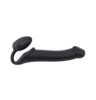 Безремінний страпон Strap-On-Me Black L, 3,7 см