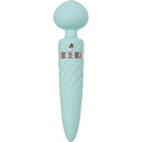 Вибромассажер 2в1 Pillow Talk PILLOW TALK Sultry Teal с ротацией и подогревом