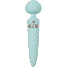 Вібромасажер 2в1 Pillow Talk Sultry Teal з ротацією та підігрівом — Keks-Hub