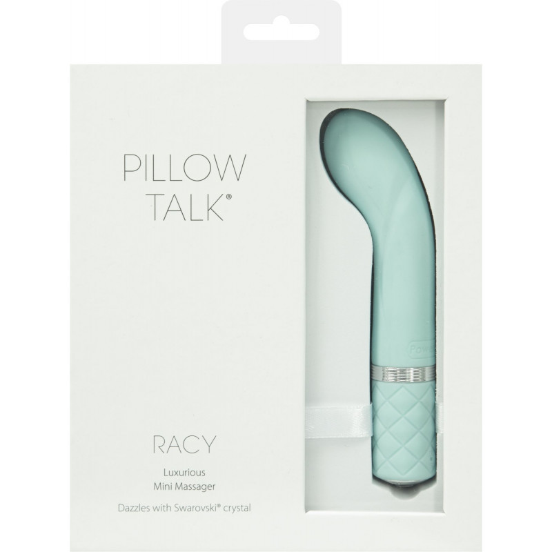 Комплектація вібратора Pillow Talk Racy Teal для точки G