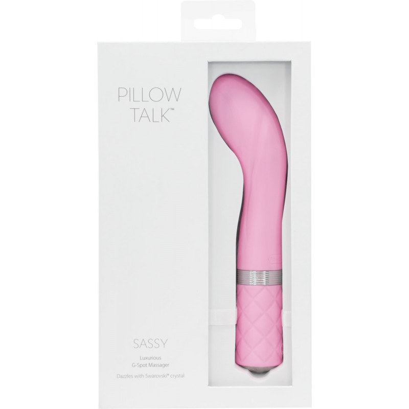 Розкішний вібратор Pillow Talk Sassy Pink, елегантний рожевий колір