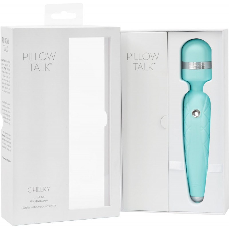 Порівняння розмірів вібромасажера Pillow Talk Cheeky Teal з іншими предметами