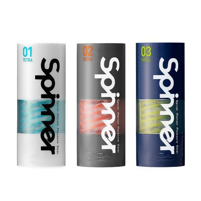 Мастурбатор Tenga Spinner 03 Shell - набір, що включає сам стимулятор та інструкцію