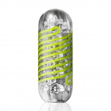 Мастурбатор Tenga Spinner 03 Shell з пружною стимулювальною спіраллю — Keks-Hub