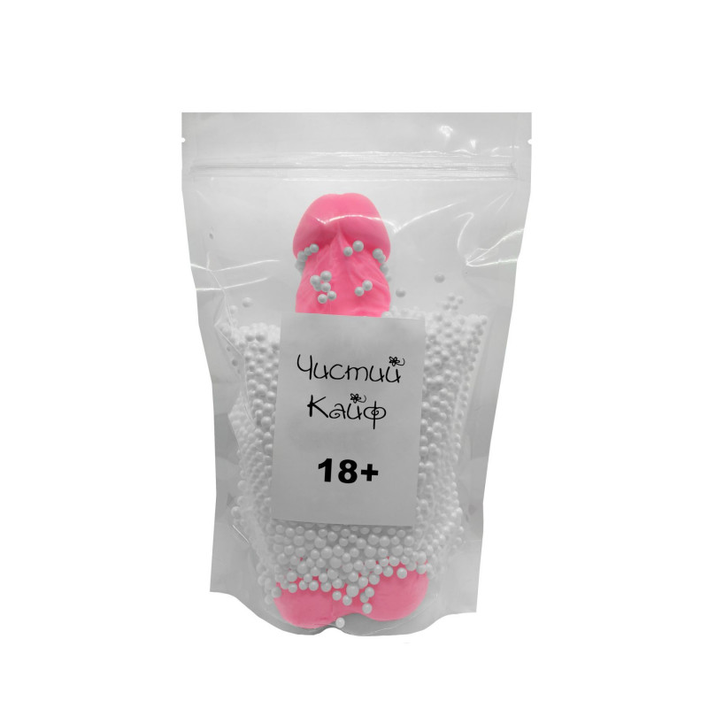 Текстура натурального мила-члена Чистий Кайф Pink XL