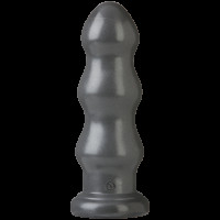 Анальная втулка для фистинга Doc Johnson American Bombshell B-10 Tango Gun Metal, диаметр 8,1см