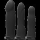 Детальний вигляд насадок для страпона Doc Johnson Body Extensions - BE Ready - Black