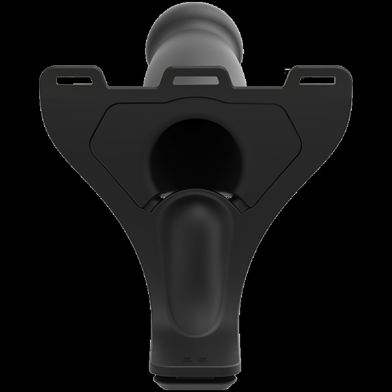 Набір для страпона Doc Johnson Body Extensions - BE Naughty - Black, вигляд збоку