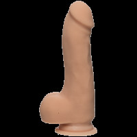 Фаллоимитатор Doc Johnson The D - Master D - 7.5 Inch With Balls - ULTRASKYN, диаметр 5.1см