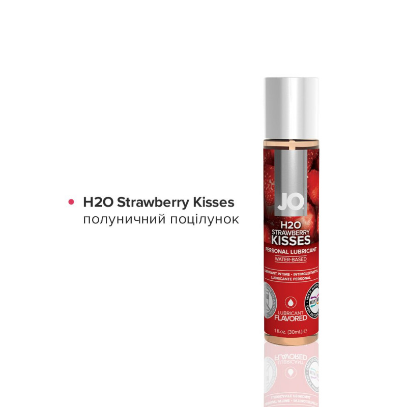 Набір оральних змазок JO Tri-Me Triple Pack Flavors – демонстрація смаків