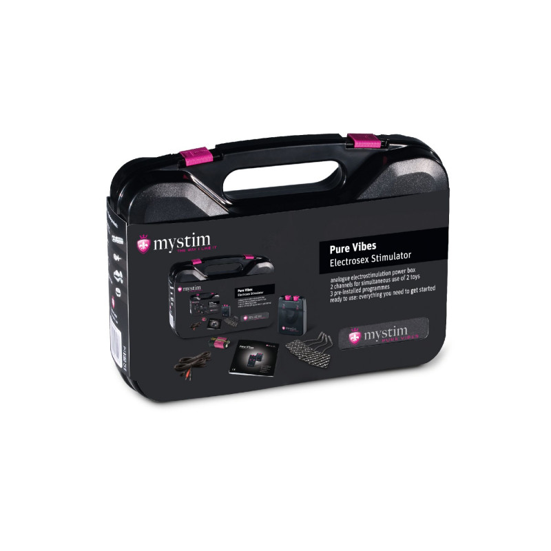 Електростимулятор Mystim Pure Vibes - вигляд збоку, демонстрація форми