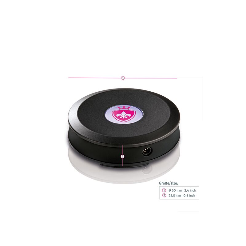 Приймач Mystim Sultry Subs Channel 3 для Cluster Buster, вигляд збоку