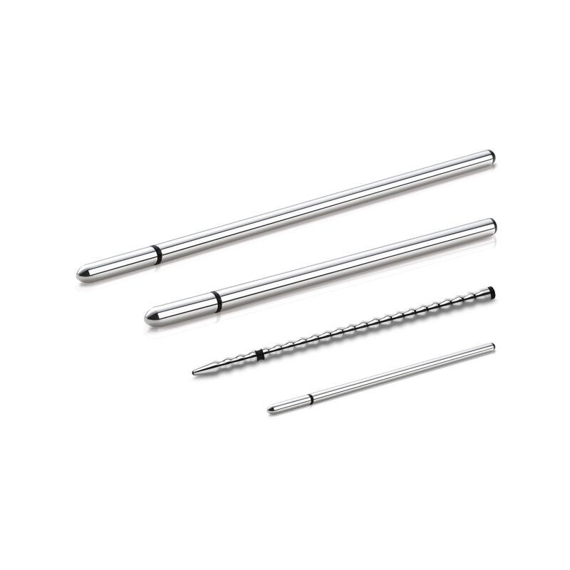 Уретральный зонд Mystim Thin Finn 8 мм, вид сбоку