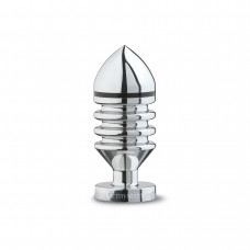 Металева анальна пробка Mystim Hector Helix L, діаметр 5 см — Keks-Hub