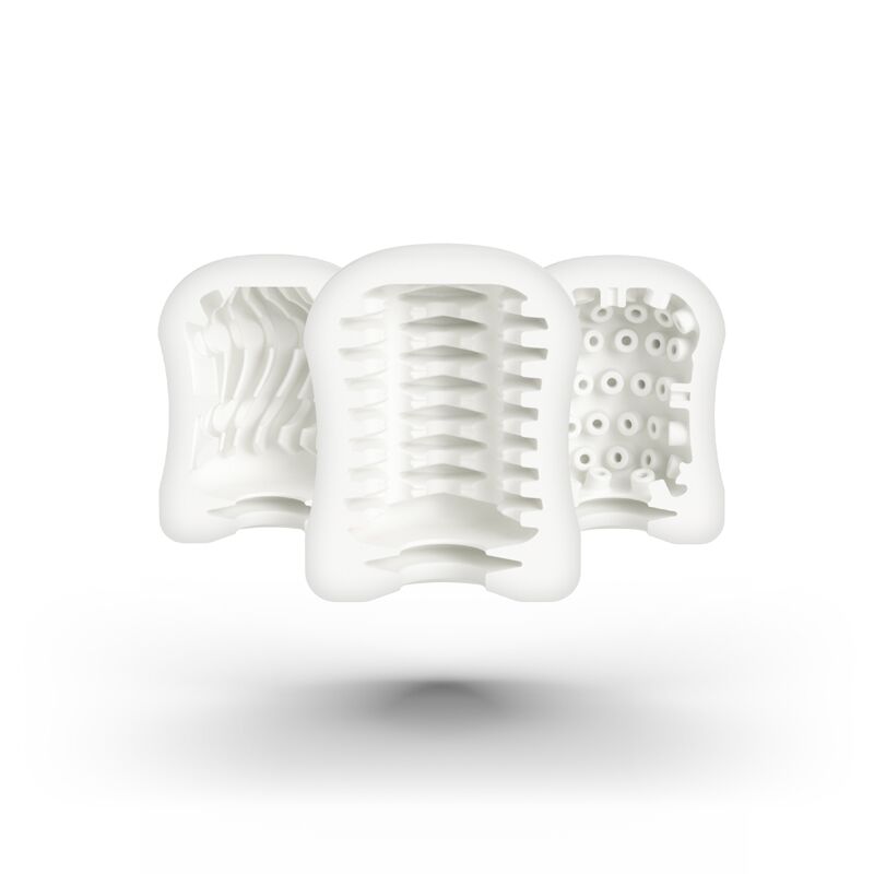 Упаковка мастурбатора-яйця Mystim MasturbaTIN Ribbed Rita