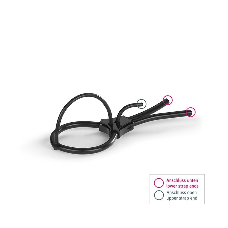 Силіконова утяжка Mystim Pure Pete - вигляд збоку