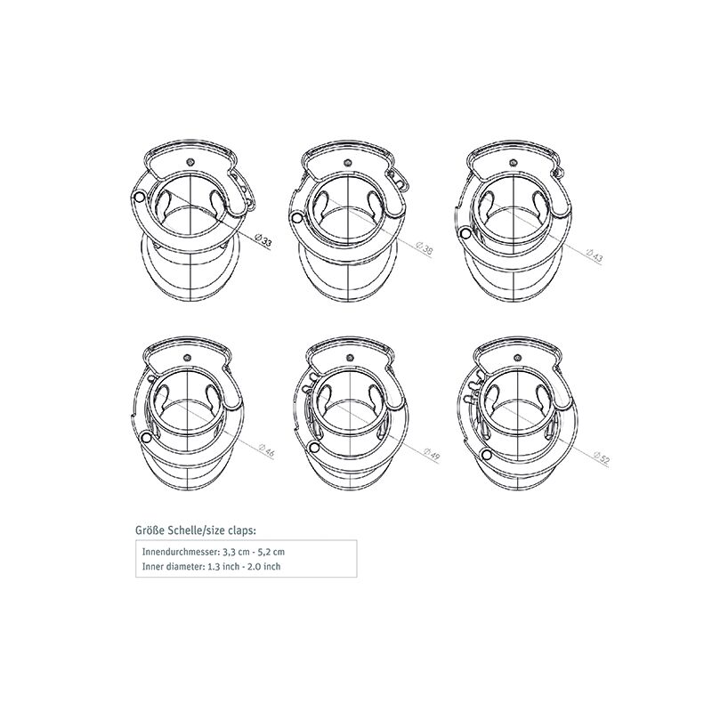 Комплектація клітки для члена Mystim Pubic Enemy No 1 - Оригінал: упаковка