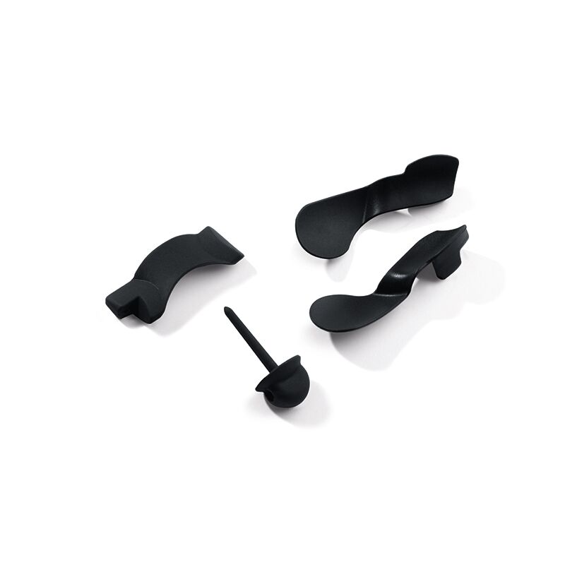 Клітка для члена Mystim Pubic Enemy No 2 - Original, вигляд збоку, чорна