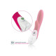 Вібратор-кролик Mystim Danny Divido Pink - елементи управління