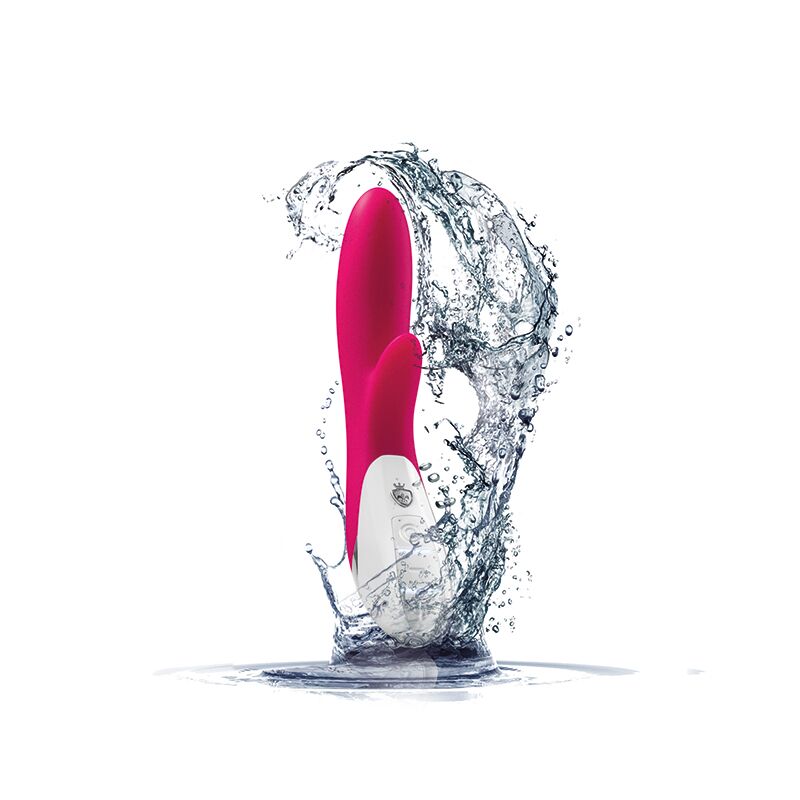 Вібратор-кролик Mystim Danny Divido Pink - деталі дизайну