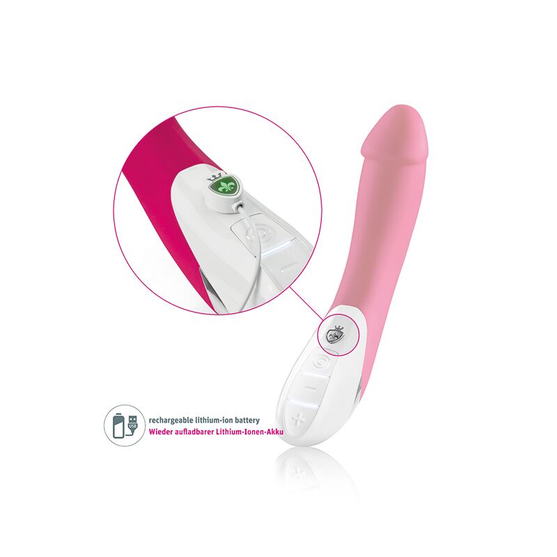 Подвійні мотори вібратора Mystim Terrific Truman Pink, рожевий