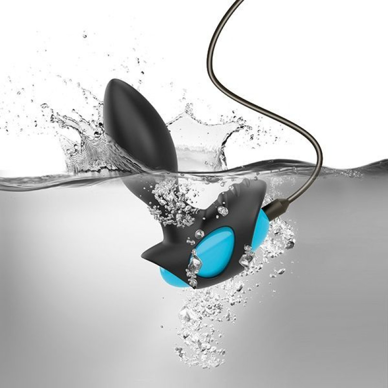 Анальна вібропробка Rocks Off Men-X Varex: демонстрація розмірів та пропорцій