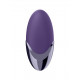 Текстура силіконової поверхні вібратора Satisfyer Lay-On Purple Pleasure, детальний вигляд