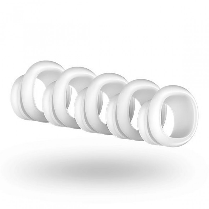 Деталі конструкції запасної насадки Satisfyer Penguin Climax Tips