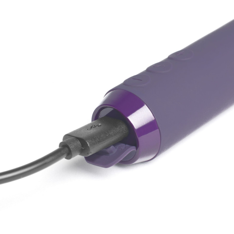 Детальне фото Je Joue Classic Bullet Vibrator Purple: механізм фіксації на палець, його гнучкість та надійність