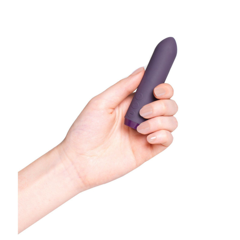 Комплект мінівібратора Je Joue Classic Bullet Vibrator Purple: вібратор, кабель для зарядки, інструкція