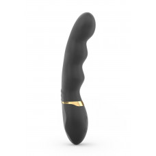 Ультрастимулювальний вібратор Dorcel Too Much Rechargeable Black, гнучкий, 3 мотори — Keks-Hub