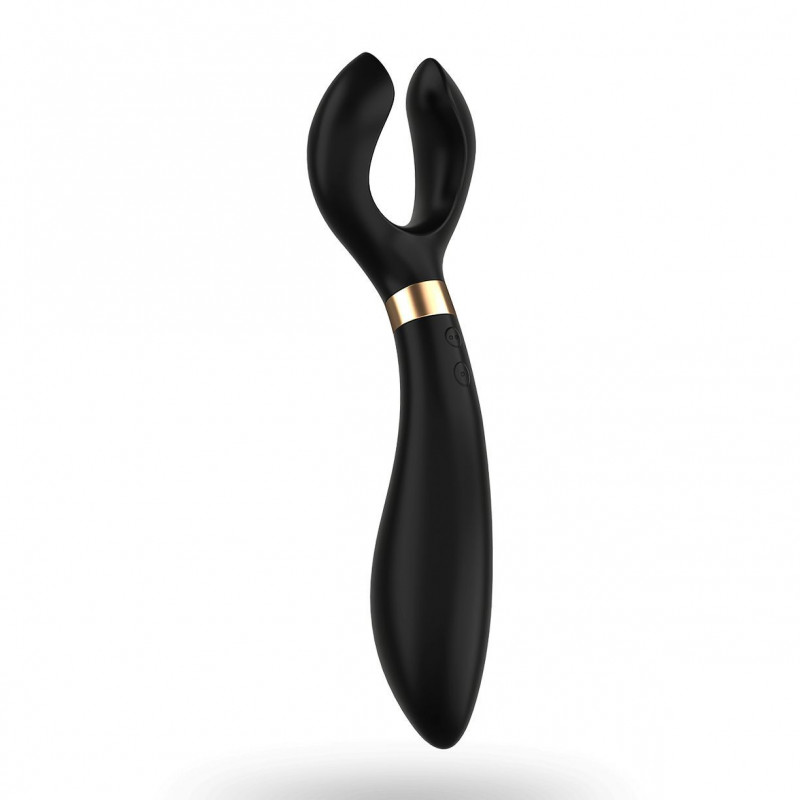 Satisfyer Endless Fun Black: вібратор у дії, детальний вигляд