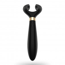 Вібратор для пар Satisfyer Endless Fun Black, 3 незалежні мотори, багатофункціональний — Keks-Hub