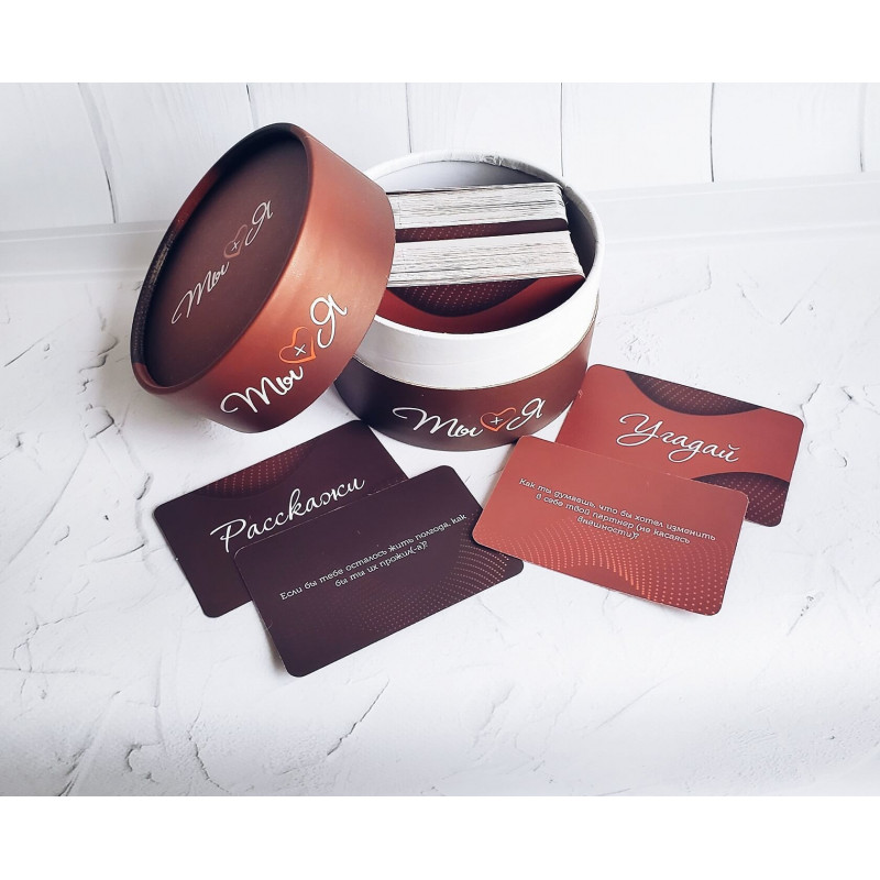 Еротична гра для двох Ты + Я: текстура компонентів гри, якісні матеріали