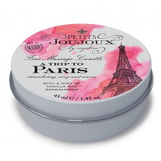 Масажна свічка Petits Joujoux Paris Vanilla & Sandalwood 43 мл з афродизіаками