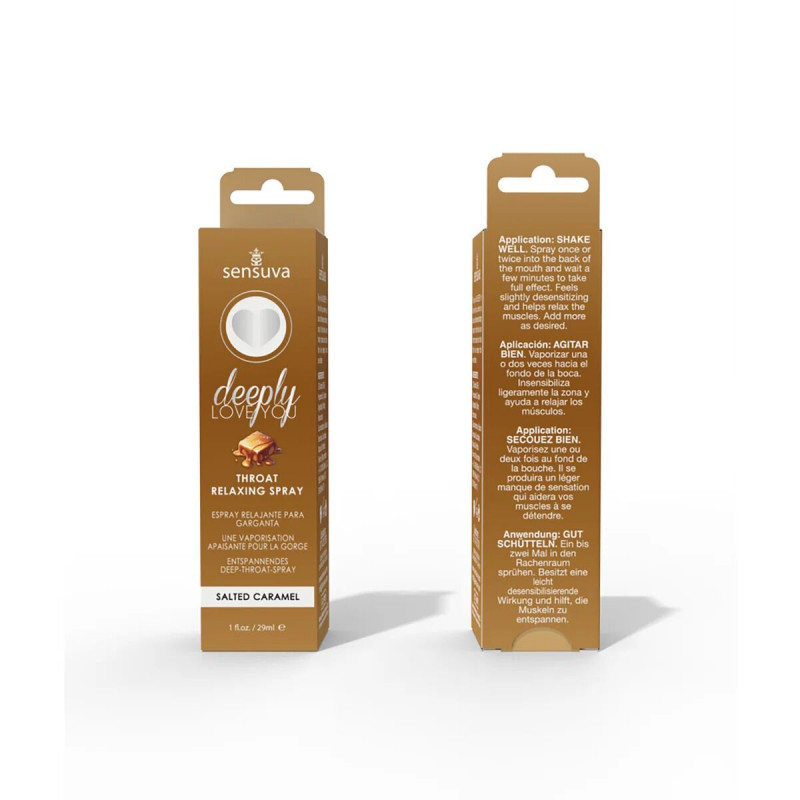 Текстура спрею Sensuva Deeply Love You Salted Caramel 29 мл, крапля