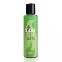 Согревающий массажный гель Sensuva Sizzle Lips Caramel Apple 125 мл
